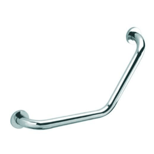 RAK Ceramics Angled Grab Rail - Chrome - RAKGRB9925 - Envy Bathrooms Ltd