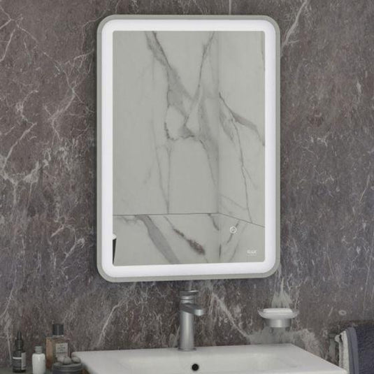 RAK Ceramics Art Soft 500 x 700mm LED Illuminated Mirror - Chrome - RAKARTSFCP5001 - Envy Bathrooms Ltd