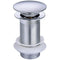 RAK Ceramics Click Clack Unslotted Basin Waste | Chrome | RAKCCW002
