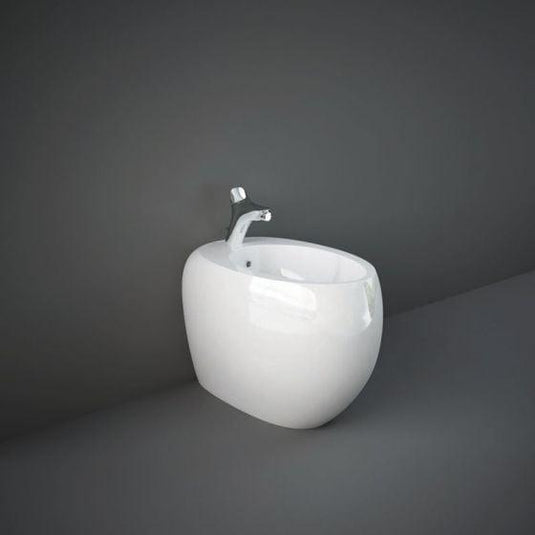 RAK Ceramics Cloud Back to Wall Bidet - Alpine White - CLOBD2015AWHA - Envy Bathrooms Ltd