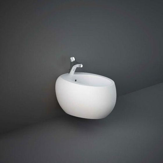 RAK Ceramics Cloud Wall Hung Bidet 1th in Matt White - CLOBD2101500A - Envy Bathrooms Ltd