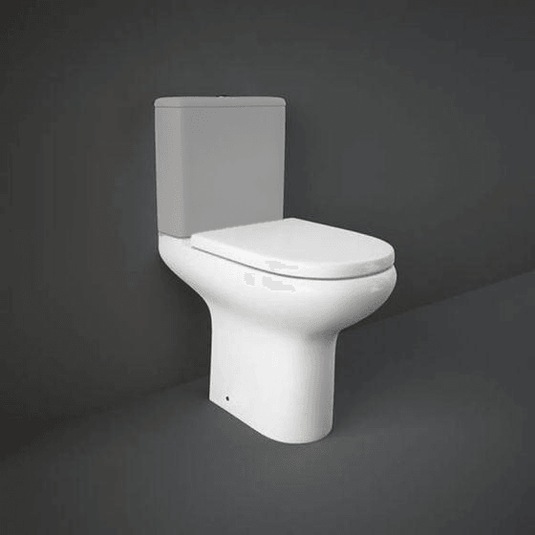 RAK Ceramics Compact Close Coupled Full Access Open Back Toilet Pan - Alpine White - CO11AWHA - Envy Bathrooms Ltd