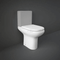 RAK Ceramics Compact Close Coupled Full Access Open Back Toilet Pan | Alpine White | CO11AWHA