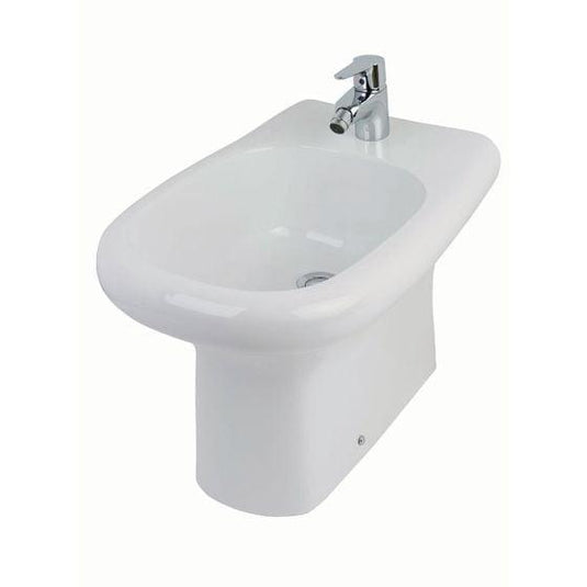 RAK Ceramics Compact Special Needs Back To Wall Bidet Without Overflow - SP14AWHA - Envy Bathrooms Ltd