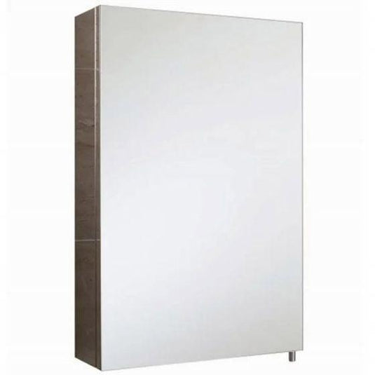 RAK Ceramics Cube Stainless Steel Single Cabinet With Single Mirrored Door - 12SL802 - Envy Bathrooms Ltd