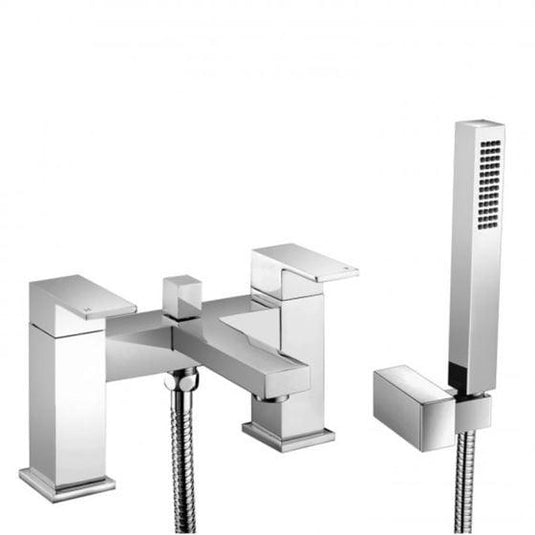 RAK Ceramics Cubis Bath Shower Mixer Tap - Chrome - RAKCUB3005 - Envy Bathrooms Ltd