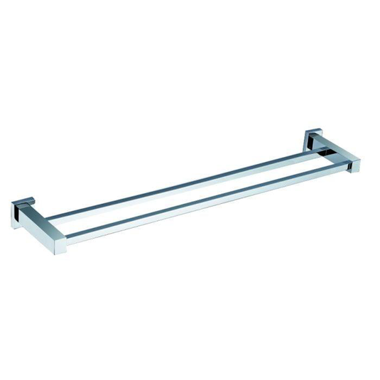 RAK Ceramics Cubis Double Towel Bar - Chrome - RAKCUB9912