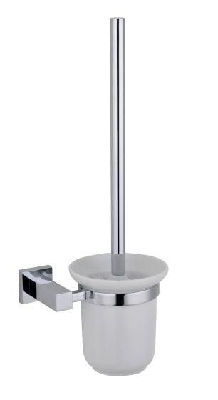 RAK Ceramics Cubis Toilet Brush & Holder - Chrome - RAKCUB9908 - Envy Bathrooms Ltd