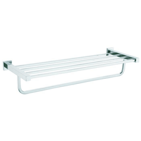 RAK Ceramics Cubis Towel Shelf - Chrome - RAKCUB9914 - Envy Bathrooms Ltd