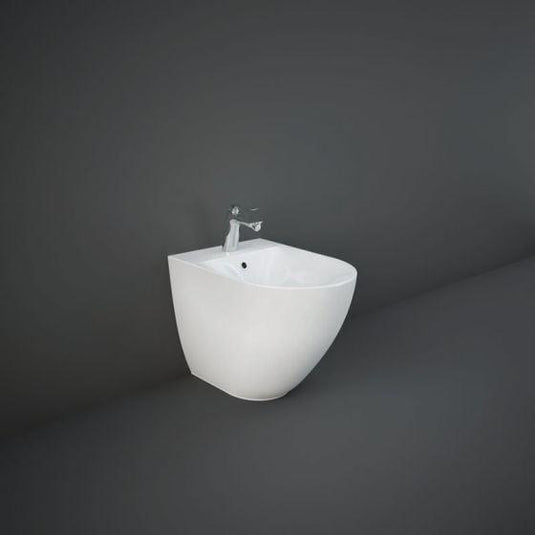 RAK Ceramics Des Back to Wall Bidet - Alpine White - DESBD2015AWHA - Envy Bathrooms Ltd