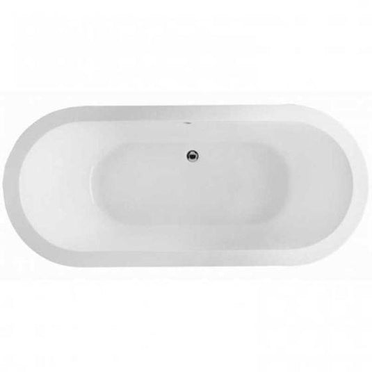 RAK Ceramics DKM Double Ended Oval Bath 1800 x 800mm - BT58AWHA - Envy Bathrooms Ltd