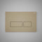 RAK Ceramics Ecofix Dual Flush Plate with Rectangular Push Plates Matt Greige | FSRAKPPL006505