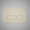 RAK Ceramics Ecofix Dual Flush Plate with Rectangular Push Plates Matt White | FSRAKPPL006500