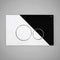RAK Ceramics Ecofix Flush Plate With Round Push Plates | Polished Chrome | FSRAKPPL004