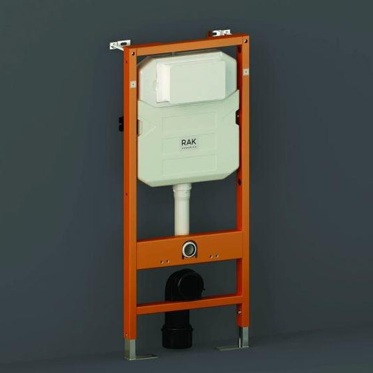 RAK Ceramics Ecofix Front Flush Regular Concealed Cistern And Frame for Wall Hung Pan - FS04RAK12C - Envy Bathrooms Ltd