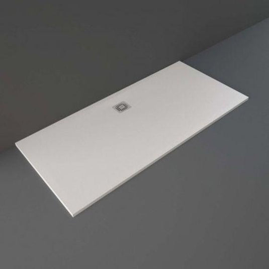RAK Ceramics Feeling 1800 x 800mm Bath Replacement Shower Tray RAK Ceramics Solid - White - RFBR080180S500 - Envy Bathrooms Ltd
