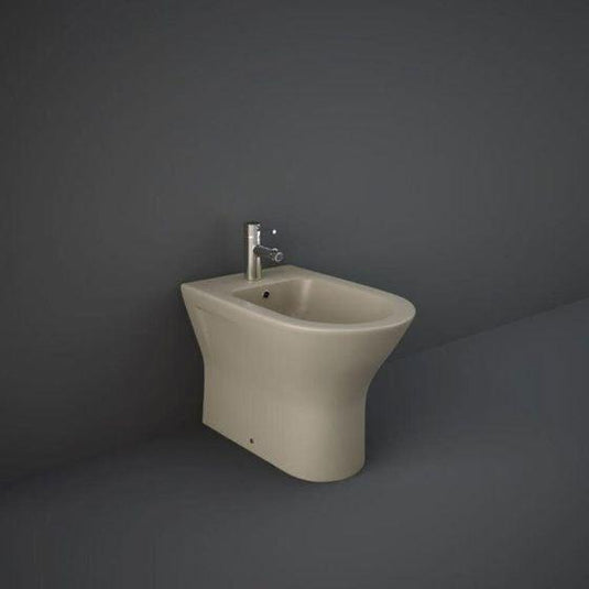 RAK Ceramics Feeling Back to Wall Bidet - Matt Cappuccino - RST14514A - Envy Bathrooms Ltd