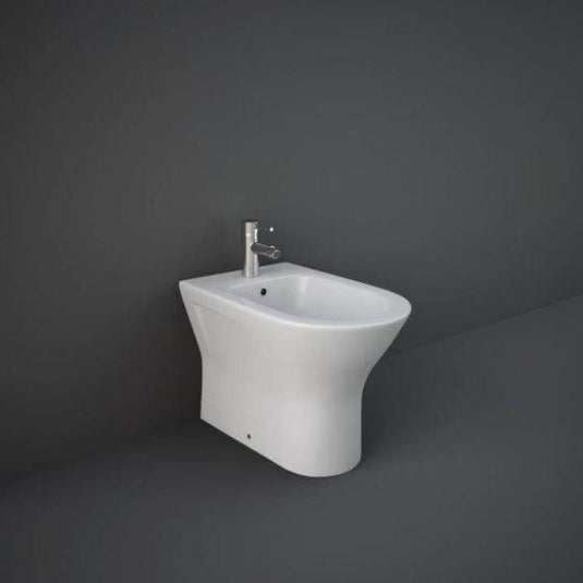 RAK Ceramics Feeling Back to Wall Bidet - Matt White - RST14500A - Envy Bathrooms Ltd