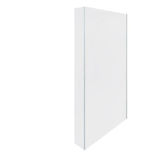 RAK Ceramics Feeling Fixed Return Glass Deflector Panel 2000mm x 250mm (Inc Fixings) - Greige - RAKFRP505 - Envy Bathrooms Ltd