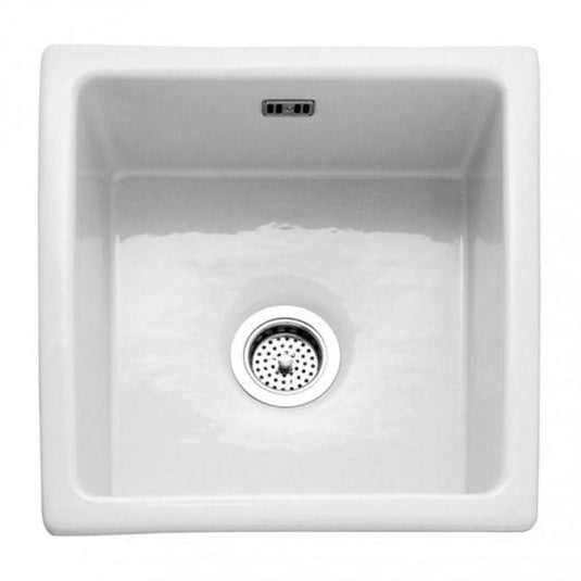 RAK Ceramics Gourmet Sink 6 - Square Over/Under Counter Kitchen Sink - OC104AWHA - Envy Bathrooms Ltd