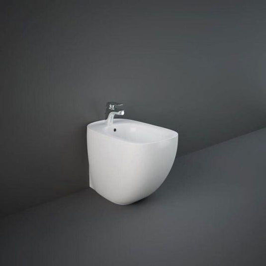 RAK Ceramics Illusion Back to Wall Bidet - Alpine White - ILLBD2015AWHA - Envy Bathrooms Ltd