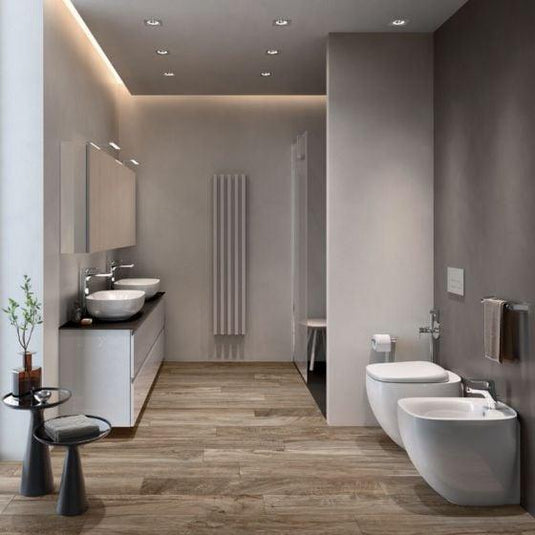 RAK Ceramics Illusion Back to Wall Bidet - Alpine White - ILLBD2015AWHA - Envy Bathrooms Ltd