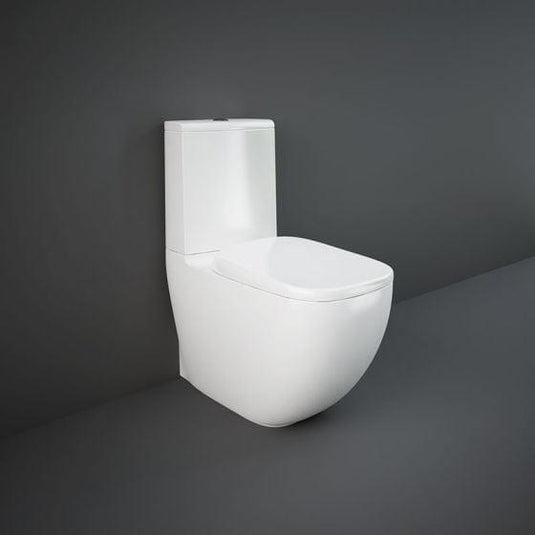 RAK Ceramics Illusion Toilet Seat & Cover, Soft Close - White - ILLSC3901WH - Envy Bathrooms Ltd