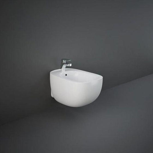 RAK Ceramics Illusion Wall Hung Bidet 1TH - ILLBD2101AWHA - Envy Bathrooms Ltd