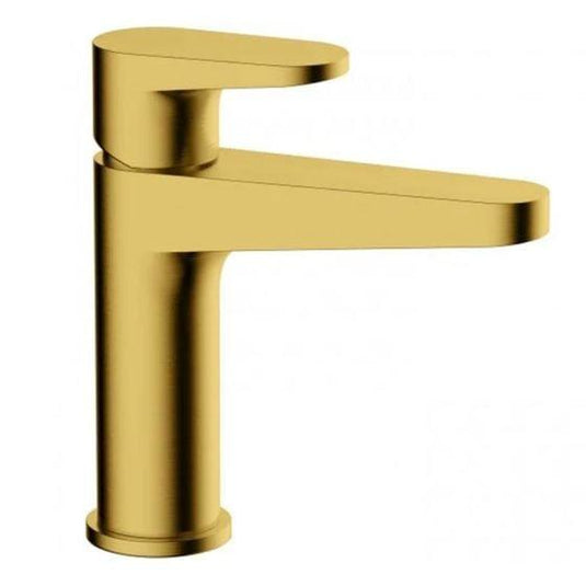 RAK Ceramics Ischia Standard Basin Mixer - Brushed Gold - RAKISH3001G - Envy Bathrooms Ltd