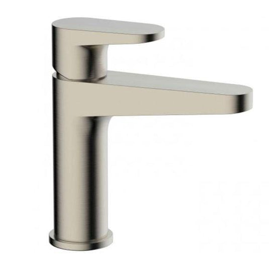 RAK Ceramics Ischia Standard Basin Mixer - Brushed Nickel - RAKISH3001N - Envy Bathrooms Ltd