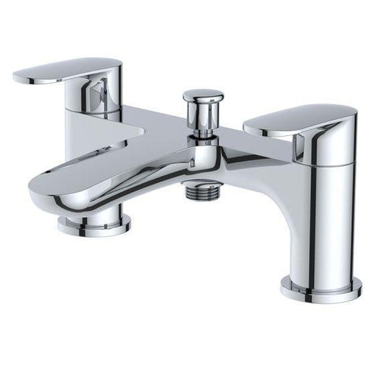 RAK Ceramics Mercury Deck Bath Shower Mixer - Chrome - RAKMER3005C - Envy Bathrooms Ltd