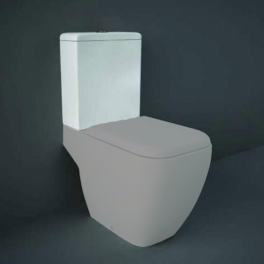 RAK Ceramics Metropolitan Close Coupled Dual Flush Cistern - White - MP20AWHA