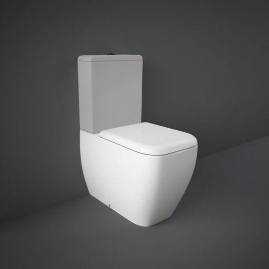 RAK Ceramics Metropolitan Close Coupled Toilet Pan - Alpine White - MP22AWHA