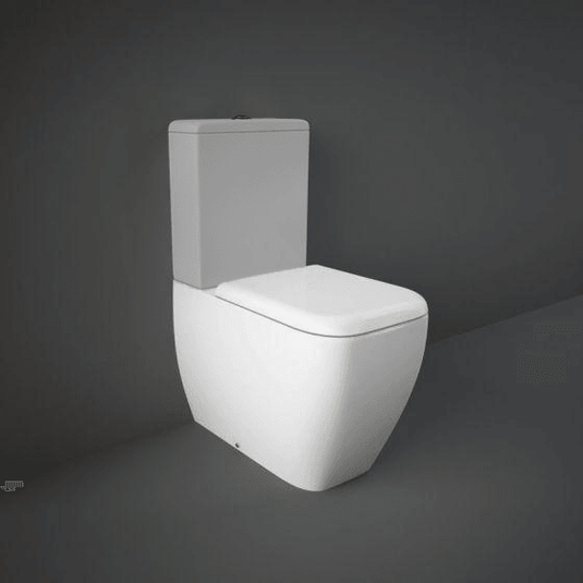 RAK Ceramics Metropolitan Close Coupled Toilet Pan - Alpine White - MP22AWHA - Envy Bathrooms Ltd