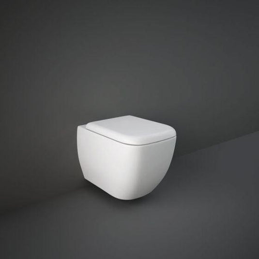 RAK Ceramics Metropolitan Quick Release Soft Close WC Pan Seat - White - RAKSEAT016 - Envy Bathrooms Ltd