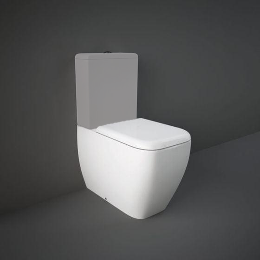 RAK Ceramics Metropolitan Rimless Close Coupled Toilet Pan - Alpine White - MP29AWHA