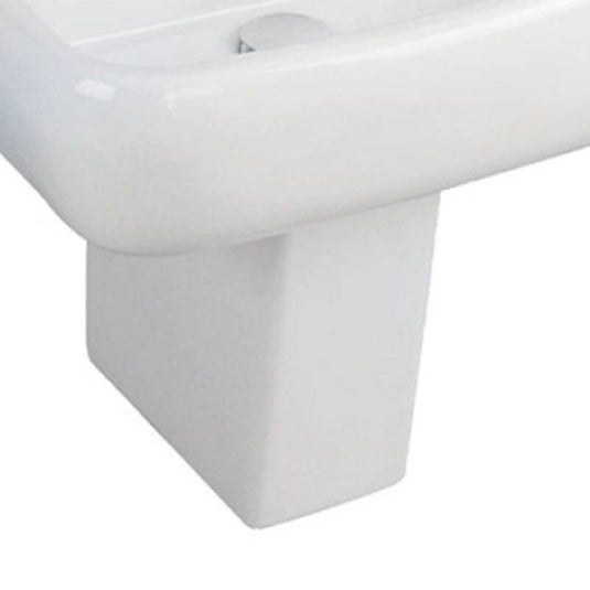 RAK Ceramics Metropolitan Semi Pedestal For 42cm Basin - MP0103AWHA - Envy Bathrooms Ltd