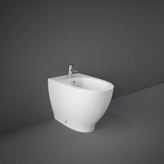 RAK Ceramics Moon Back to Wall Bidet - White - HAR14AWHA - Envy Bathrooms Ltd