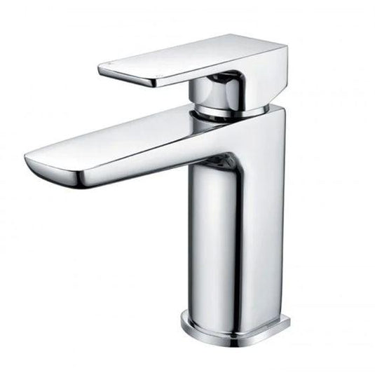RAK Ceramics Moon Basin Mixer with Clicker Waste - Chrome - RAKMOO3001 - Envy Bathrooms Ltd
