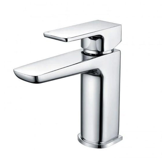 RAK Ceramics Moon Mini Basin Mixer with Clicker Waste - Chrome - RAKMOO3002 - Envy Bathrooms Ltd