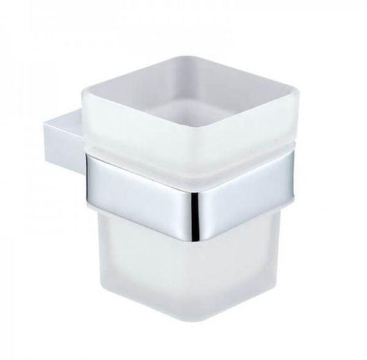 RAK Ceramics Moon Single Tumbler & Holder - Chrome - RAKHAR9903 - Envy Bathrooms Ltd