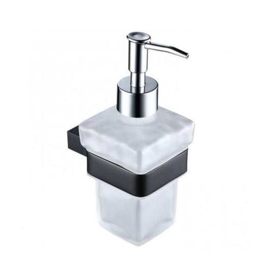 RAK Ceramics Moon Soap Dispenser Wall Mounted - Black - RAKMOO9907B - Envy Bathrooms Ltd