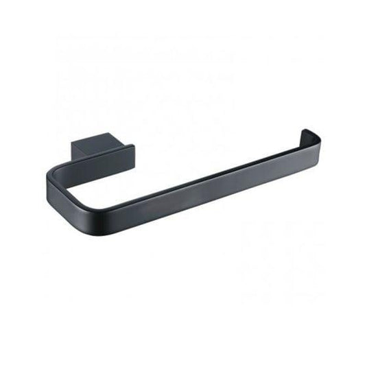 RAK Ceramics Moon Towel Ring - Black - RAKMOO9902B - Envy Bathrooms Ltd
