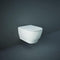 RAK Ceramics Moon Rimless Wall Hung WC Pan - Alpine White - HAR13AWHA