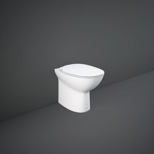 RAK Ceramics Morning Quick Release Soft Close Urea Toilet Seat - White - RAKSEAT018 - Envy Bathrooms Ltd