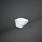 RAK Ceramics Morning Rimless Wall Hung Pan | Alpine White | MORWC1445AWHA