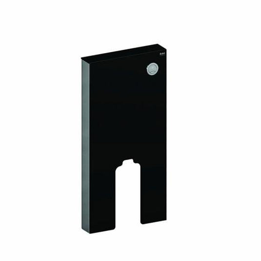 RAK Ceramics Obelisk Cistern Cabinet For BTW Pan - Black - FS12RAKCABBLK - Envy Bathrooms Ltd