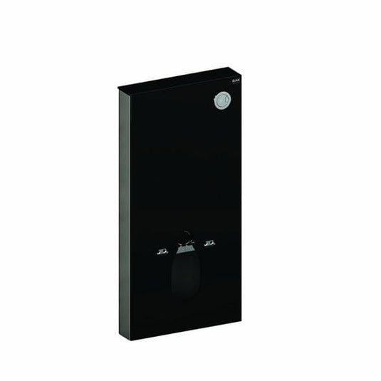 RAK Ceramics Obelisk Cistern Cabinet For Wall Hung Pan - Black - FS04RAKCABBLK - Envy Bathrooms Ltd