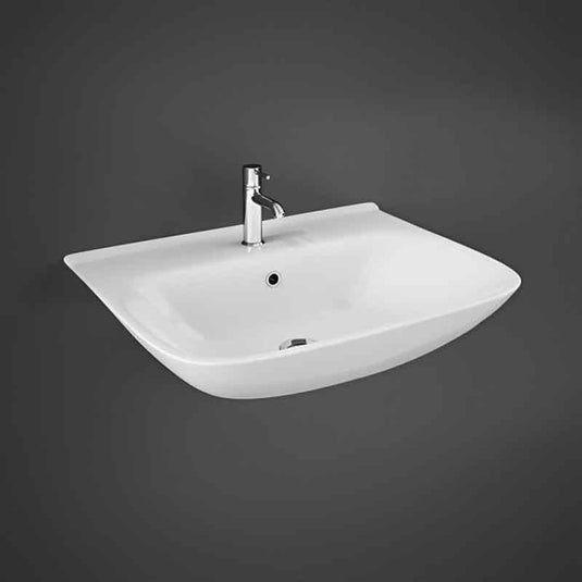 RAK Ceramics Origin 45cm Basin - 1 Tap Hole - ORG0701AWHA - Envy Bathrooms Ltd