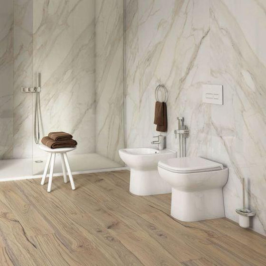 RAK Ceramics Origin Back to Wall Bidet - Alpine White - ORG14AWHA - Envy Bathrooms Ltd